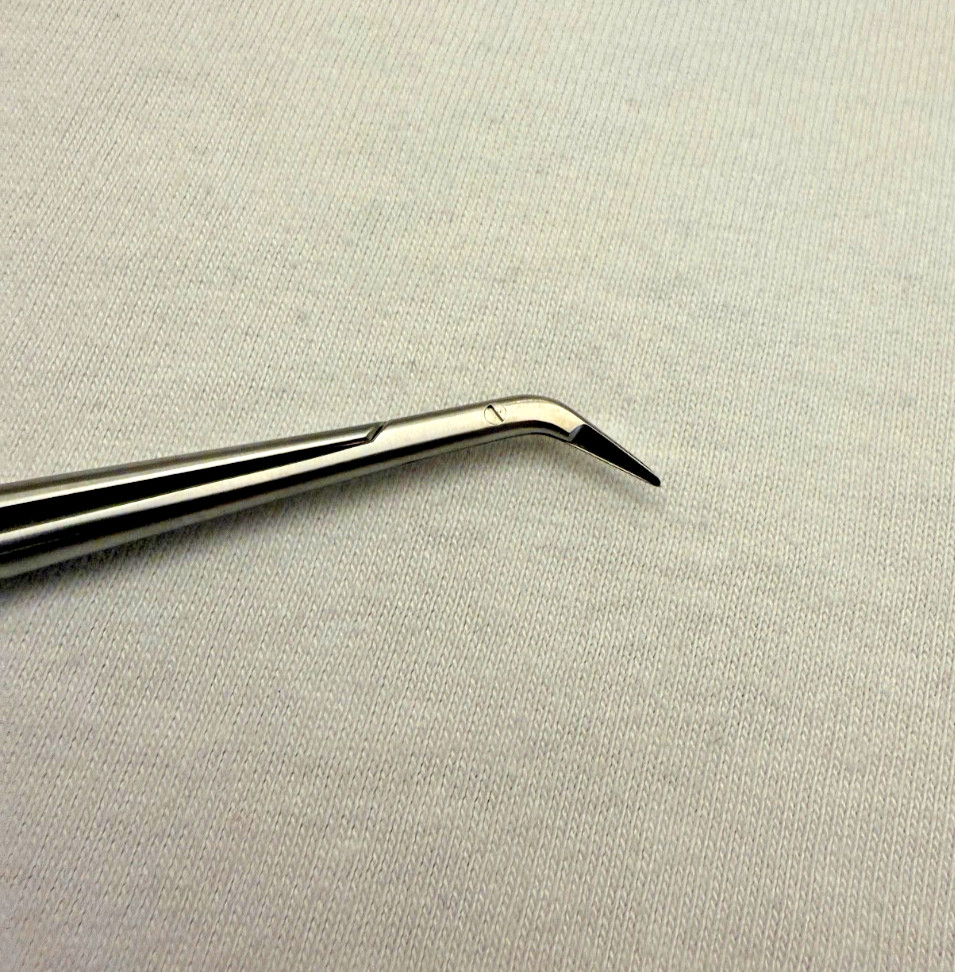 Jarit 310-305 You-Potts Scissor Fine, Round Handle,10mm Blades, 45° Angle 182 mm