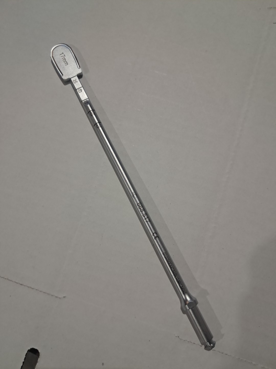 Globus Medical Lumbar Rise TLIF Sizer Shaver 668.517 17mm