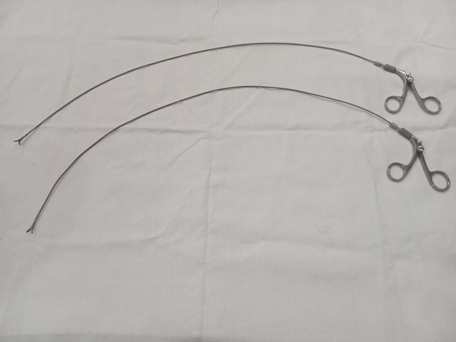 New Cystoscopy Flexible Grasping Forcep or Biopsy Double Action Jaw 7Fr x 60cm