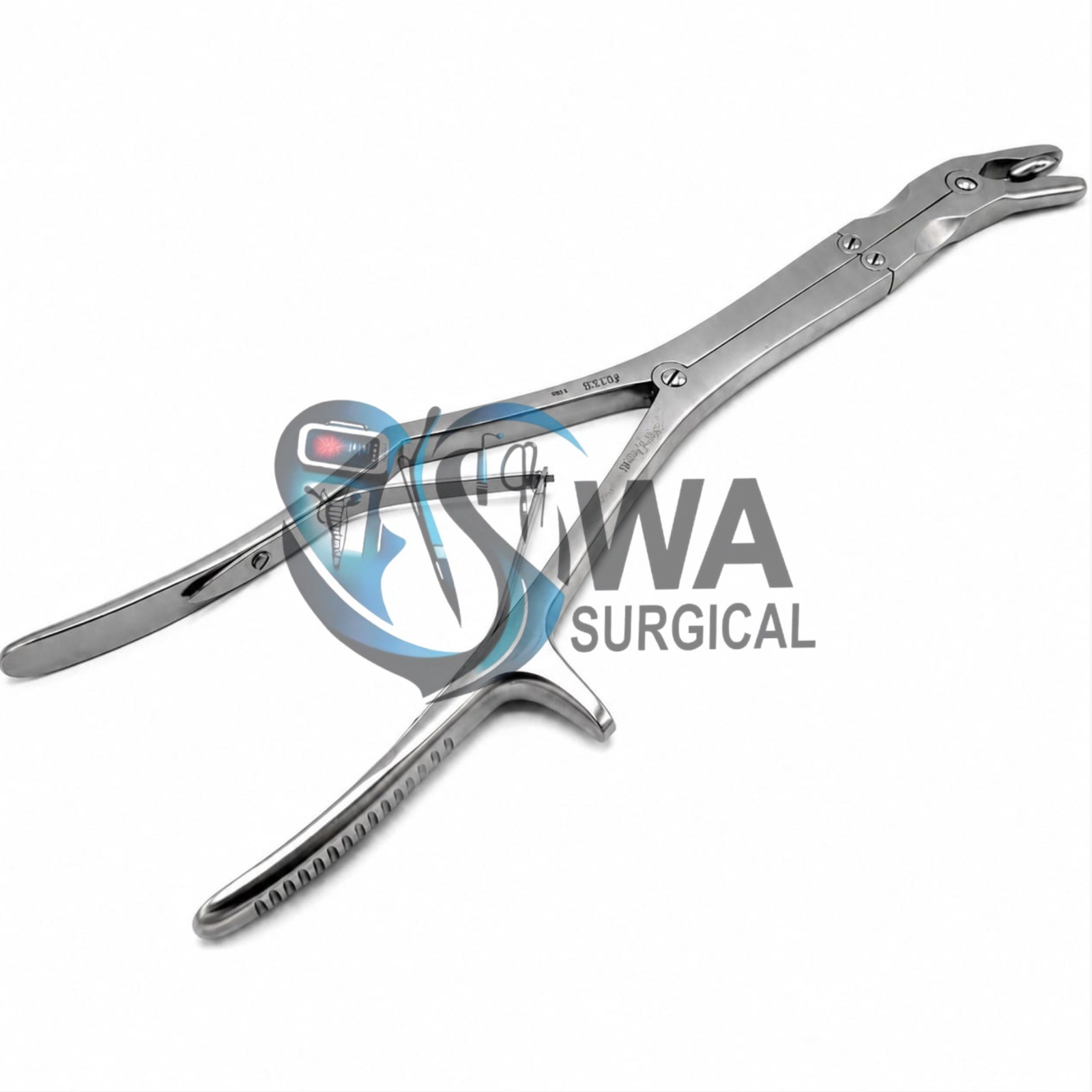 Sypert Rongeur 8mm, Bite Angled Double Action Veterinary Orthopedic Instruments,