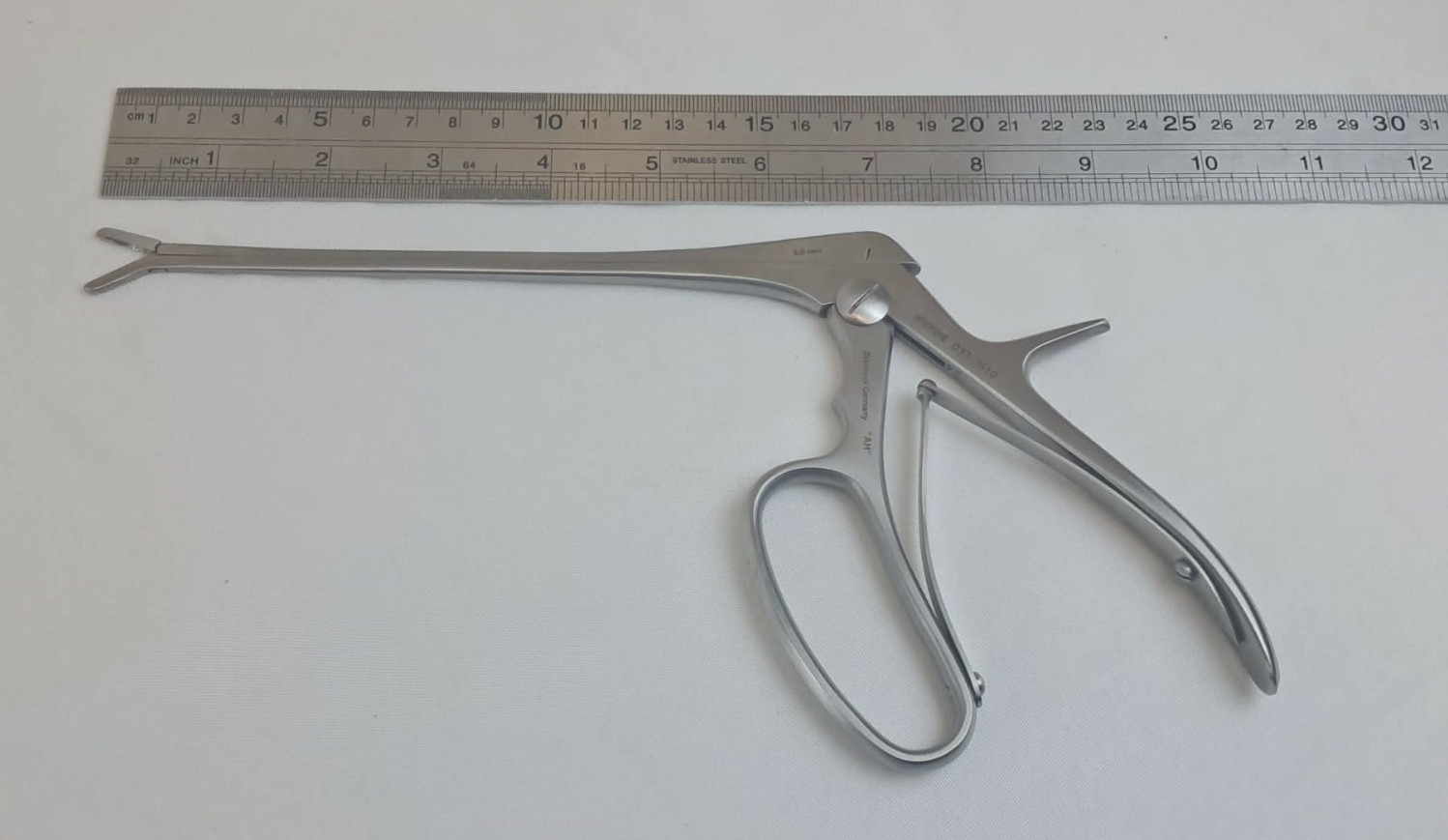 W. Lorenz 033-3610 Kerrison Rongeur 40° Down-Bite 2.5mm
