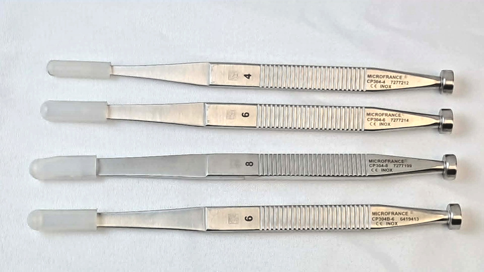 Integra MicroFrance Marchac 4pc Osteotome Set CP304-4 CP304-6 CP304-B6 CP304-8