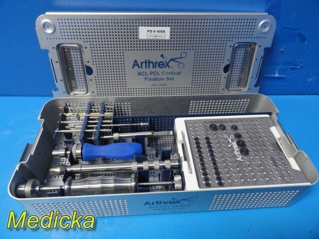 Arthrex AR-1359S ACL PCL Cortical Fixation Set W/ Case, Knee Orthopedics ~ 30044