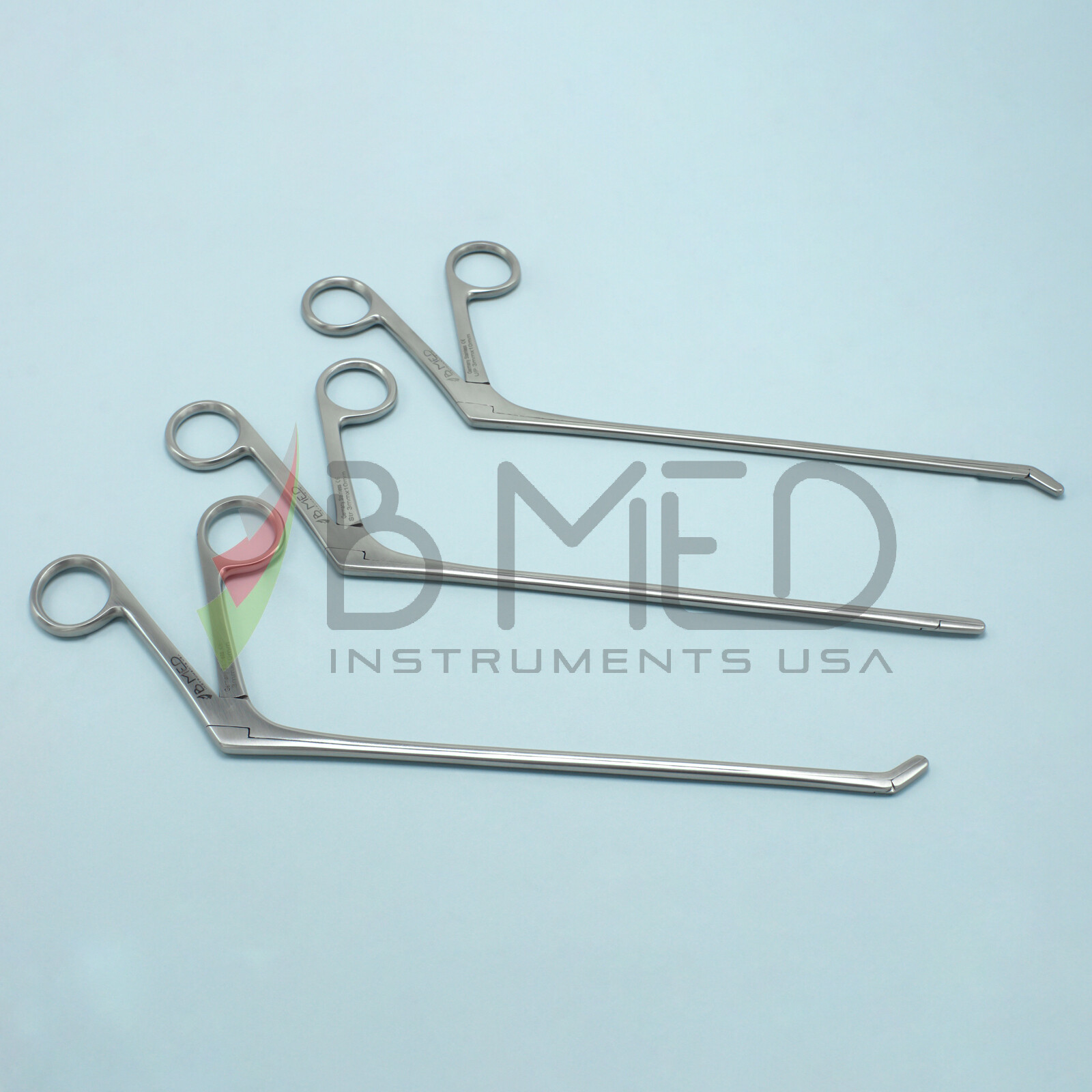 Laminectomy Cushing Pituitary Rongeur 3mm X 10mm Cup Jaws Set Straight Up Down