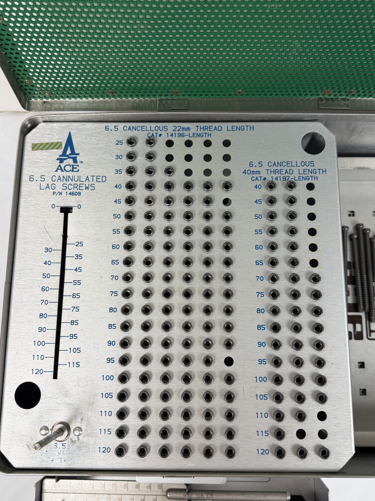 ACE 6.5/8.0 Cannulated System and Instruments Ortho