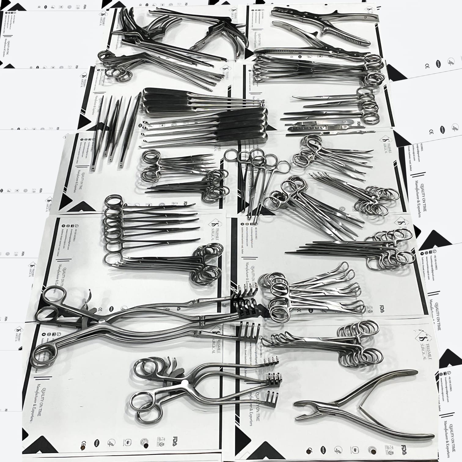 Laminectomy Set 106 Pcs Complete neurology or Orthopedic Surgical Instruments
