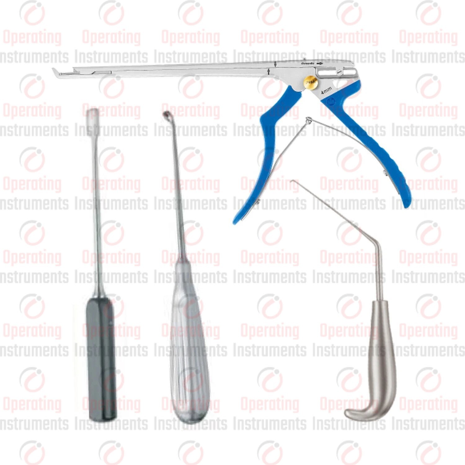 Neurosurgery Instruments Set 4 PCs German Stainless steel Surgical Instrument