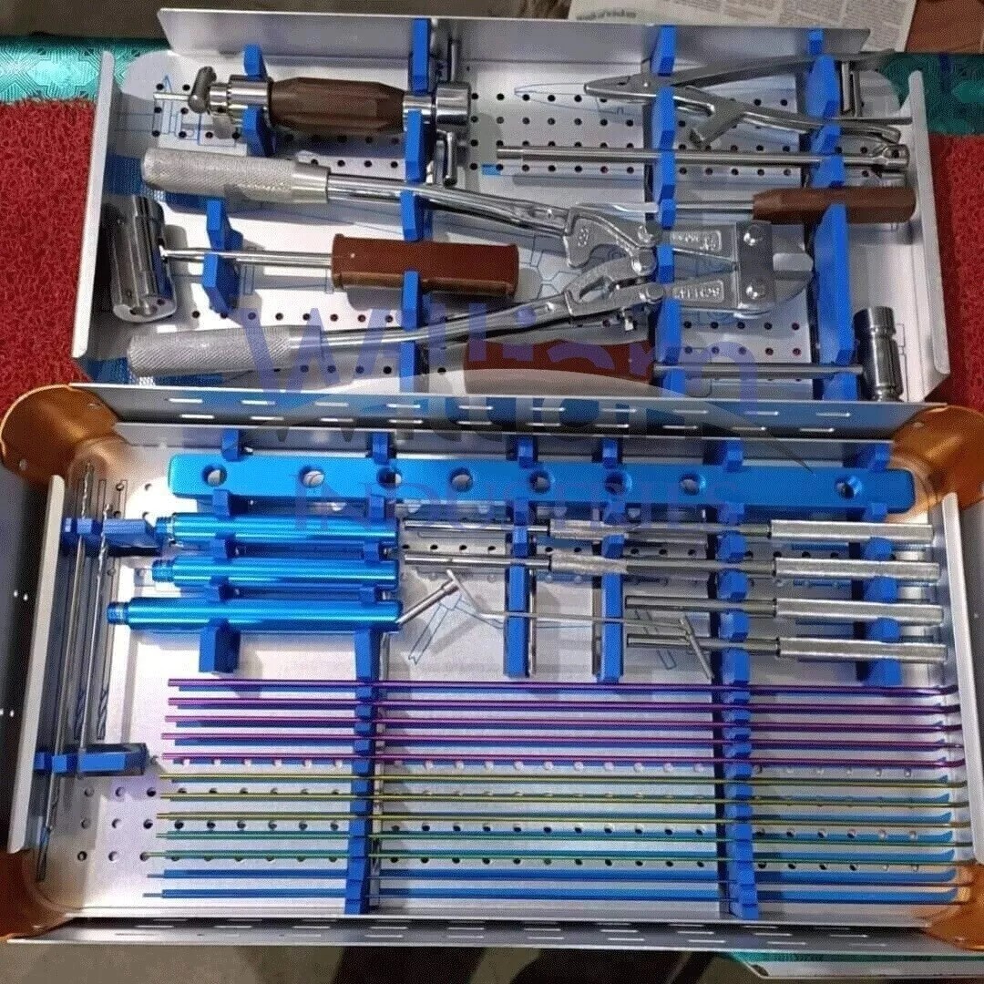 Orthopedic Titanium Elastic Nail Instruments Set Surgical Veterinary Instruments