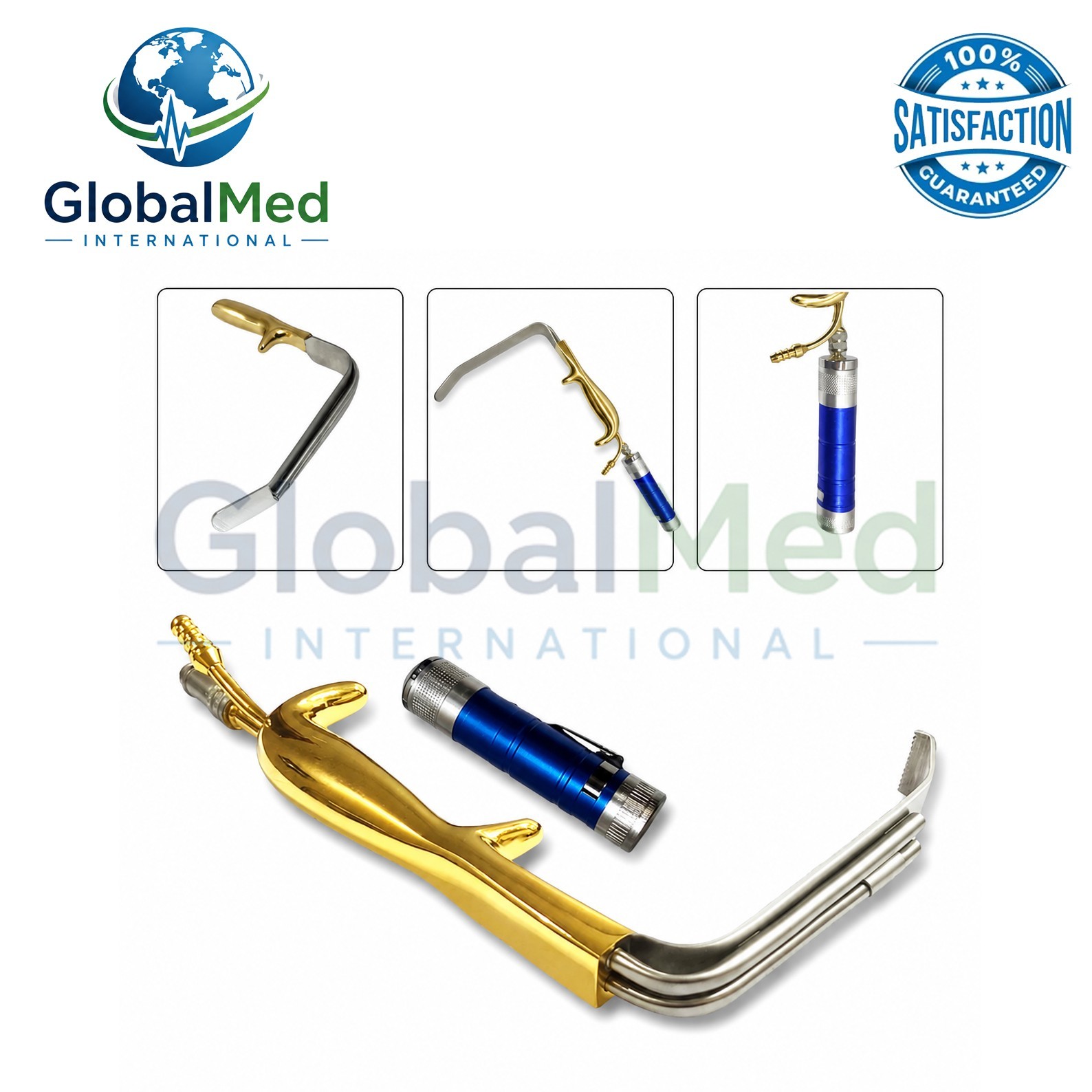 Ferreira Breast Augmentation Retractor Fiber Optic and Led Light Plastic Surgery