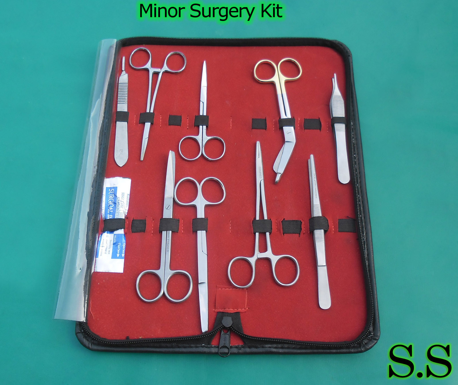 Surgical Instruments Used For Minor Surgery (Set of 10) DS-738