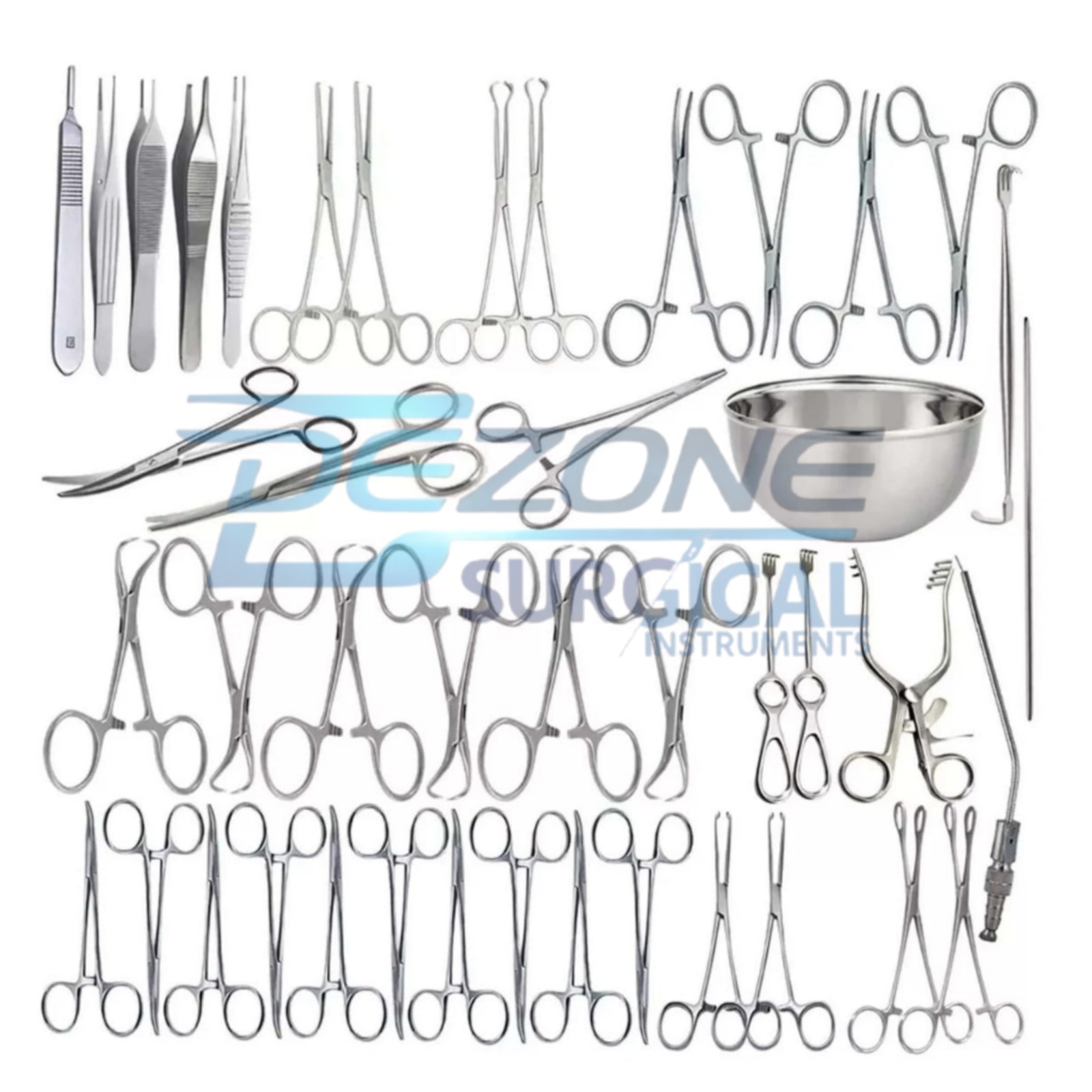 Tendon Nerve Repair Plastic Surgery Set Of 43 Pcs Complete Surgery Instruments