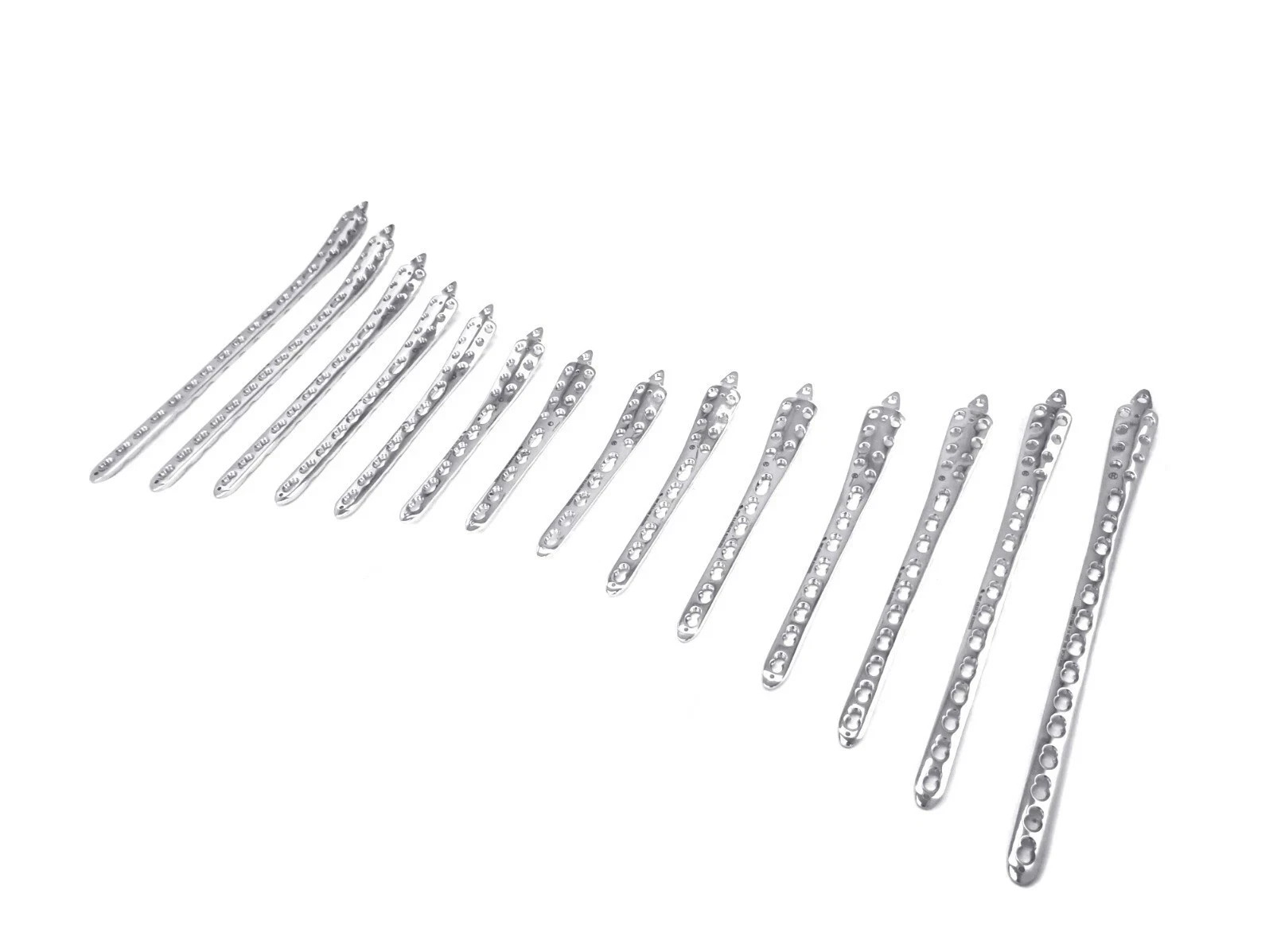 Medial Distal Tibia Plate LCP 3.5mm lot of 14pcs veterinary