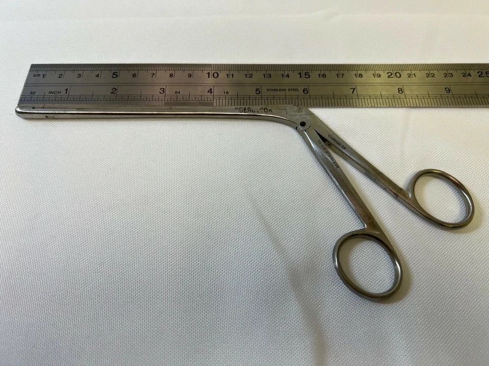 Codman 53-1221 Delicate Intervertebral Straight Disc Rongeur Up Bite