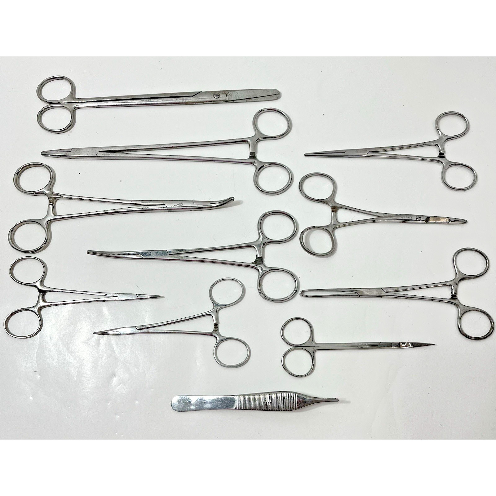 11 Various Size Stainless Steel Surgical Instruments Clamps Germany Pakistan USA