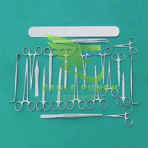 82 PCS Plastic Surgery Instruments Set Micro Surgical Kit Professional Stainless