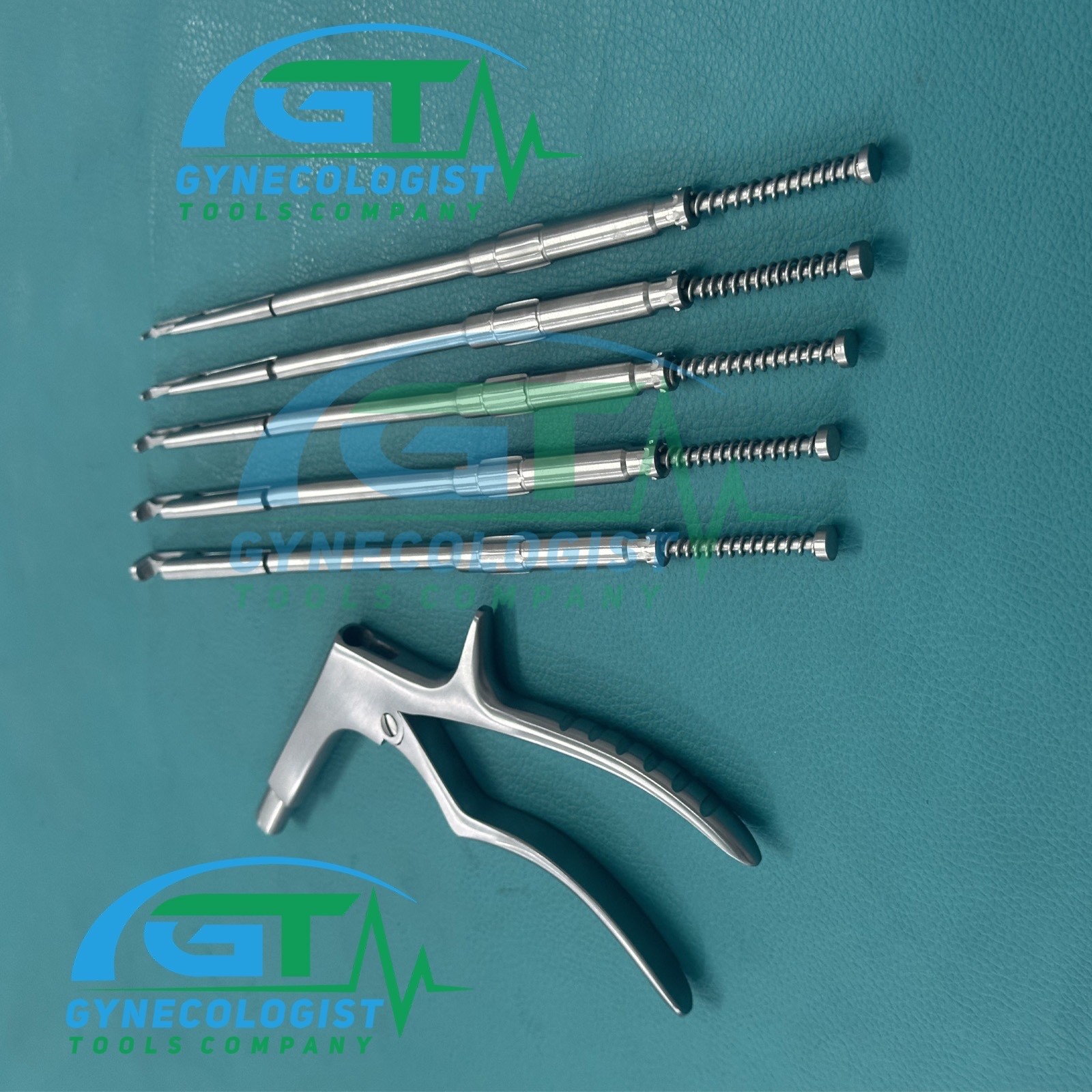 Interlaminar Kerrison Rotating Rongeur Set Spine Surgery Orthopedic Instruments