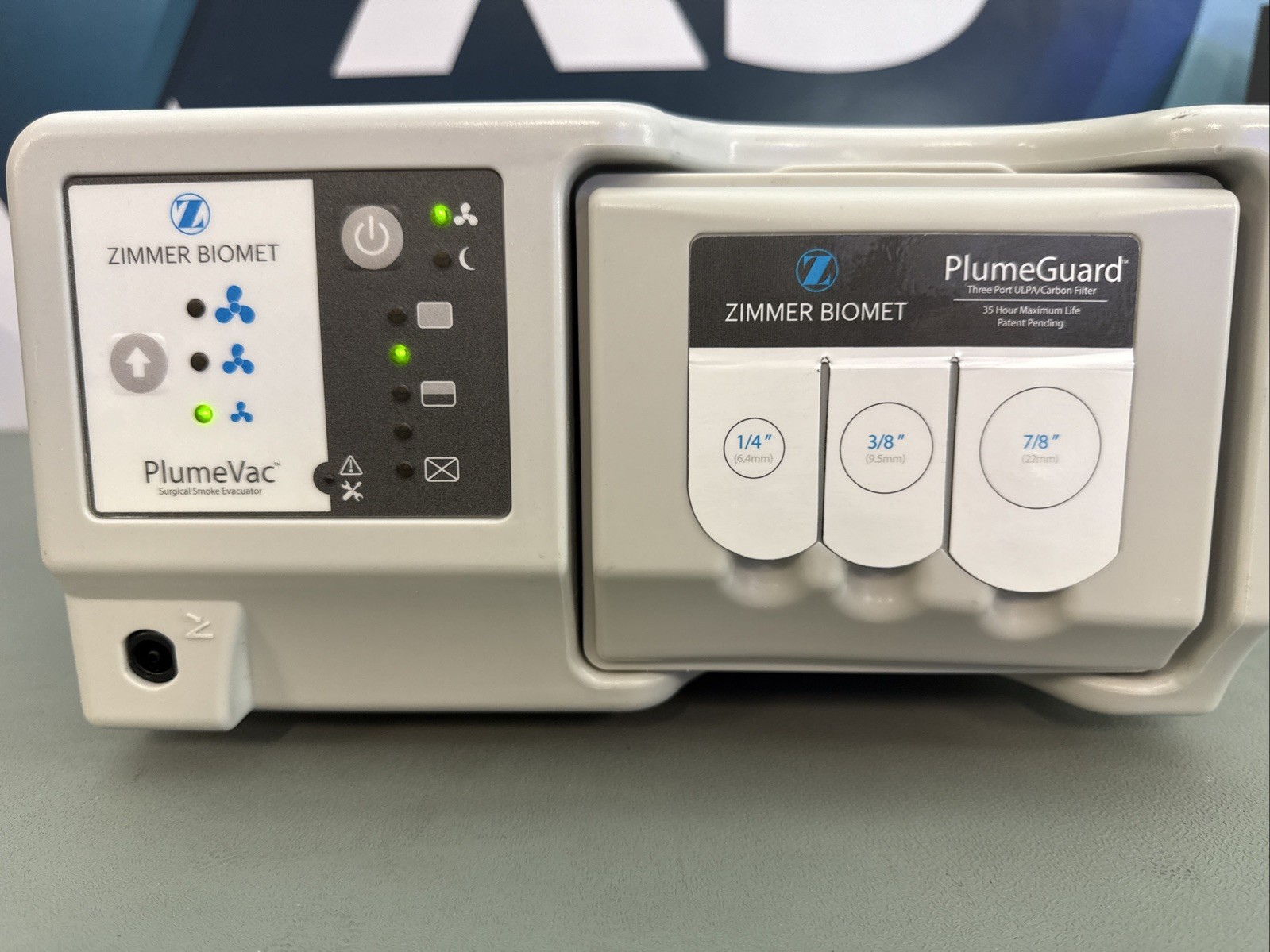 Zimmer Biomet PlumeVac Surgical Smoke Evacuator