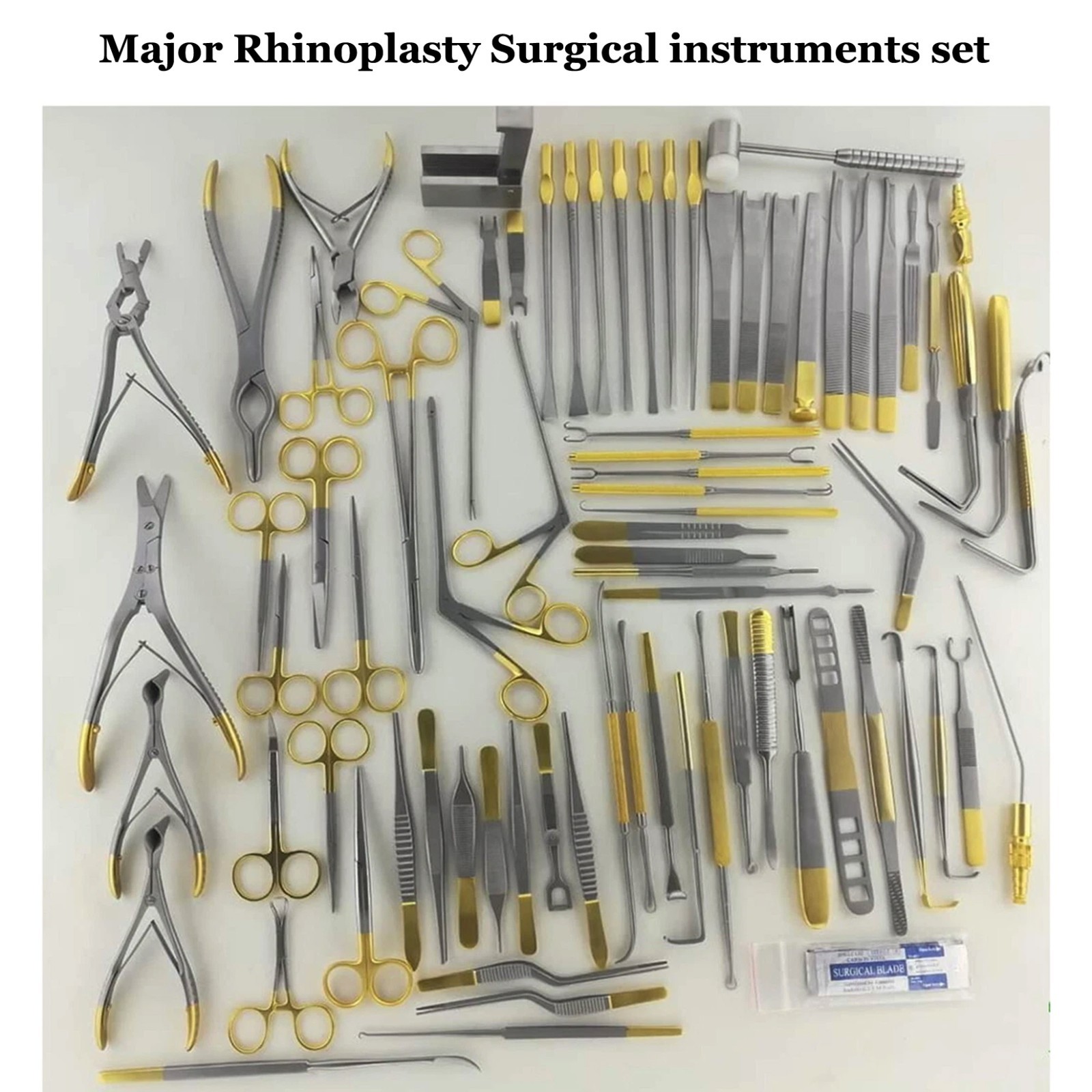 Major Rhinoplasty Surgical instruments set of 82 Pcs Nose & Plastic Surgery Kit