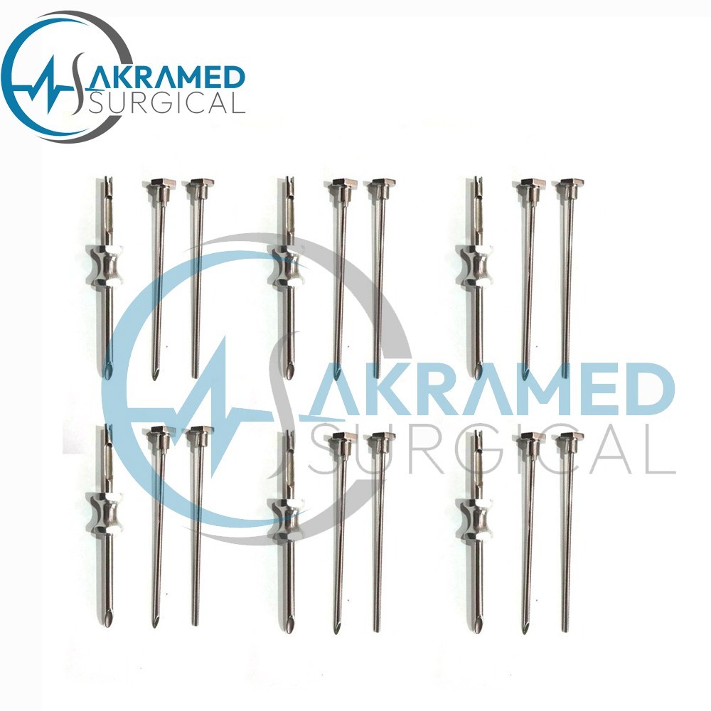 6 Sets HRT Trocar 4.5mm Hormone Replacement Pellet Insertion Trocars Sets
