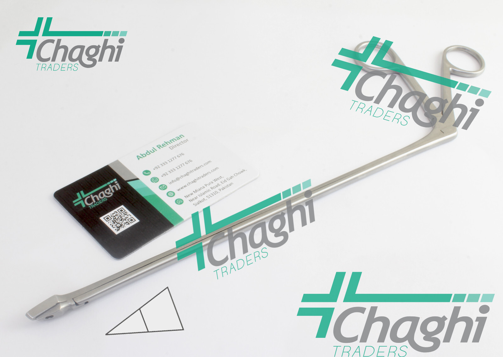 Schumacher Biopsy Punch Forceps 4 mm x 24 cm Ring Handle By Chaghi Traders