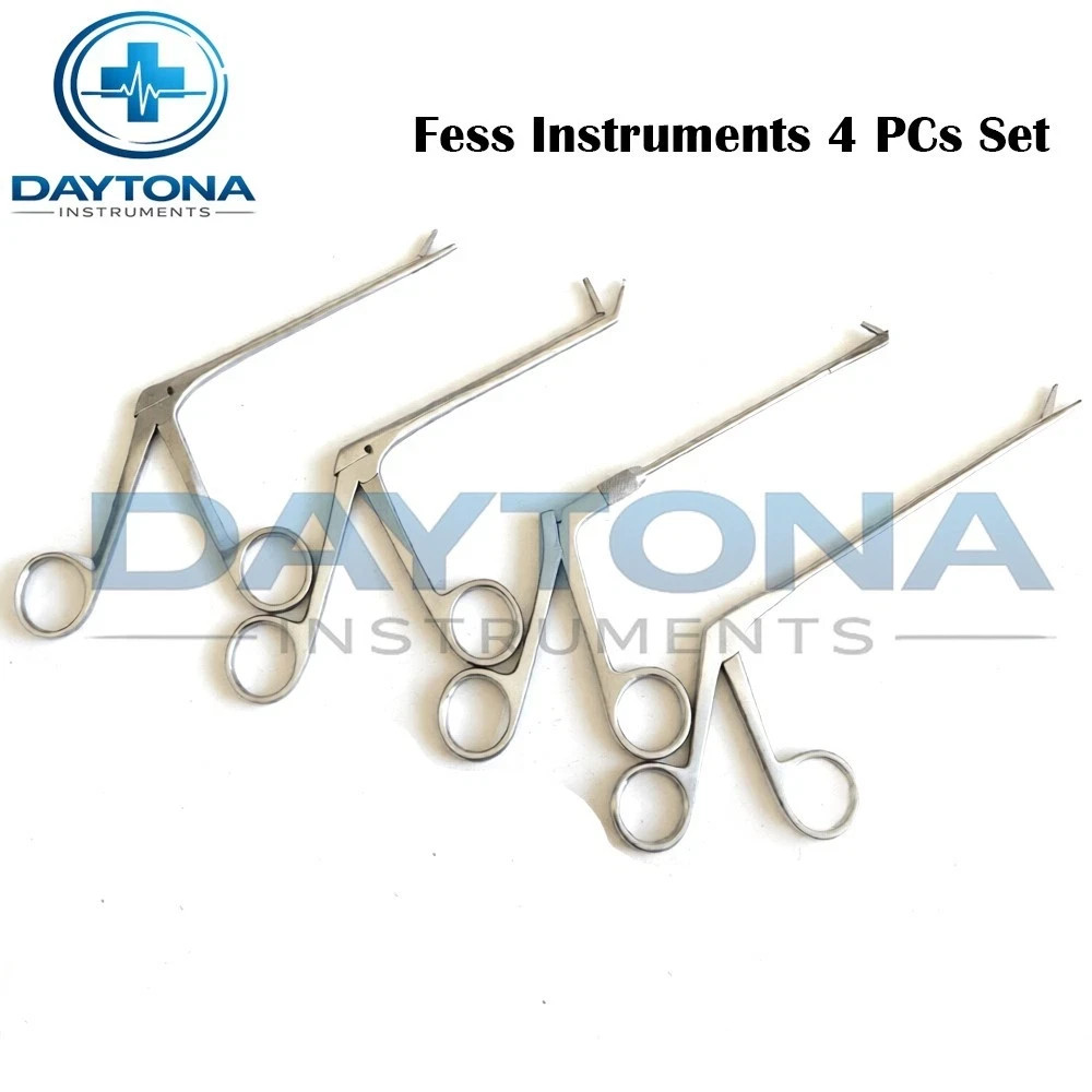 Fess Instruments Set of 4 Pcs For Sinus Endoscopic Surgery ENT Instruments