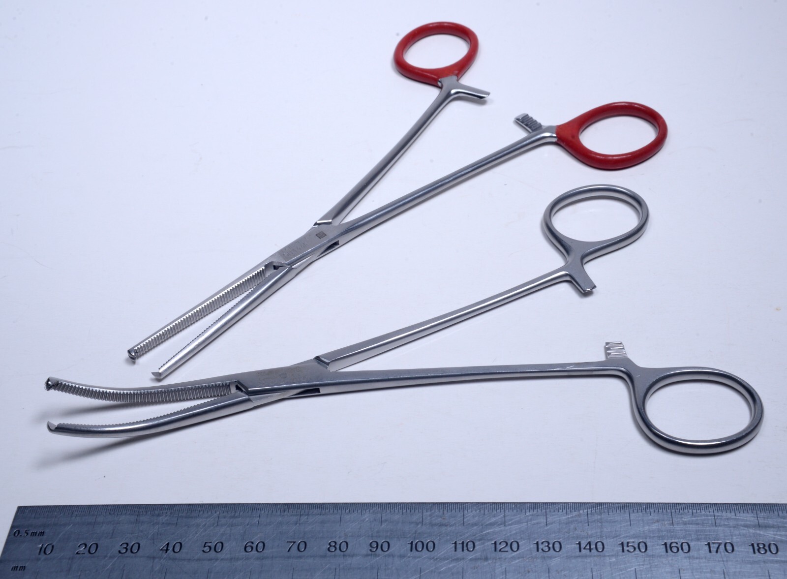 Aesculap #BH644R KLS Martin #38-843-19-07 Artery Forceps 7¼” Stainless Surgical