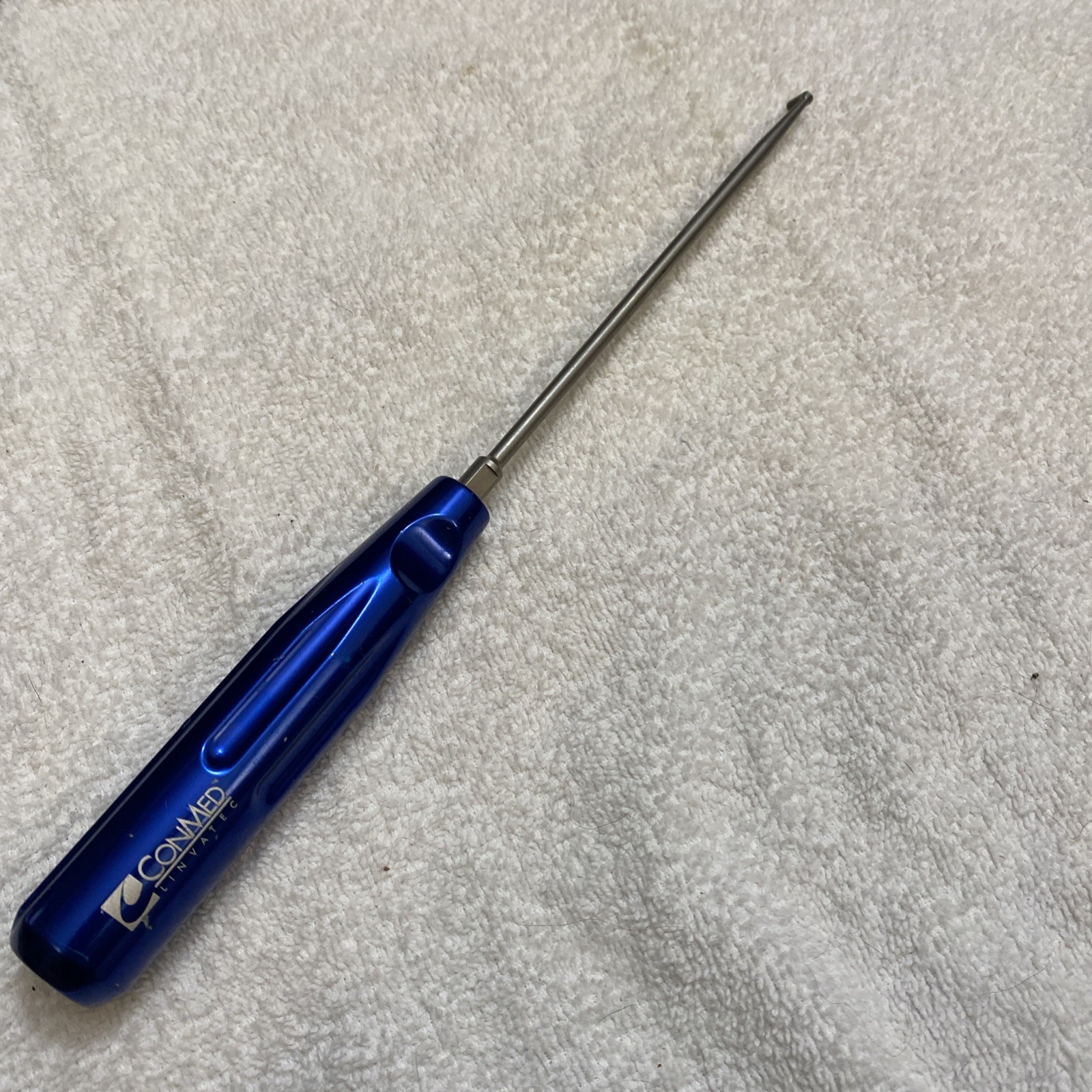 ***** ConMed Linvatec Shutt C8536.1 Meniscal Rasp 90° Top & Bottom Serrations