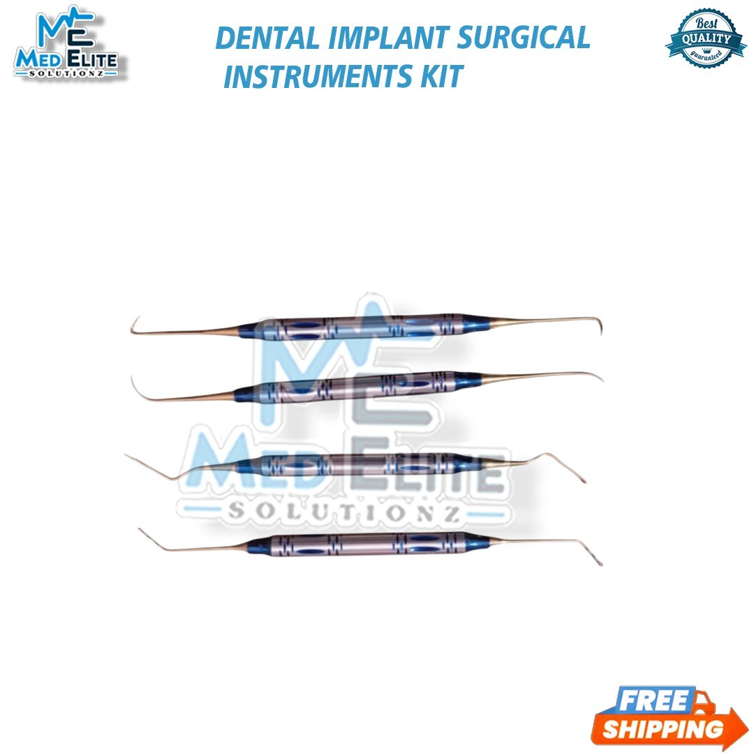 Dental Implant Surgical Instruments Kit 32 Pcs and 8 sets of Sinus Lift