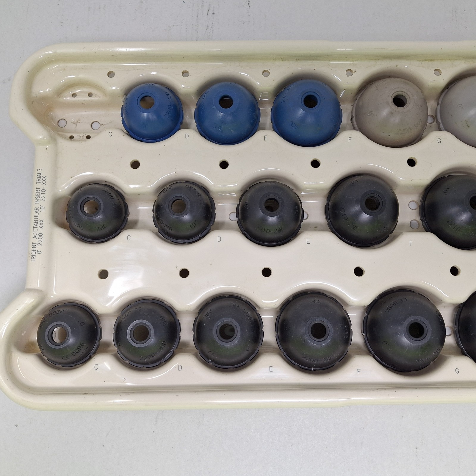 Stryker Trident Polyethylene Inserts & Acetabular Window Trials