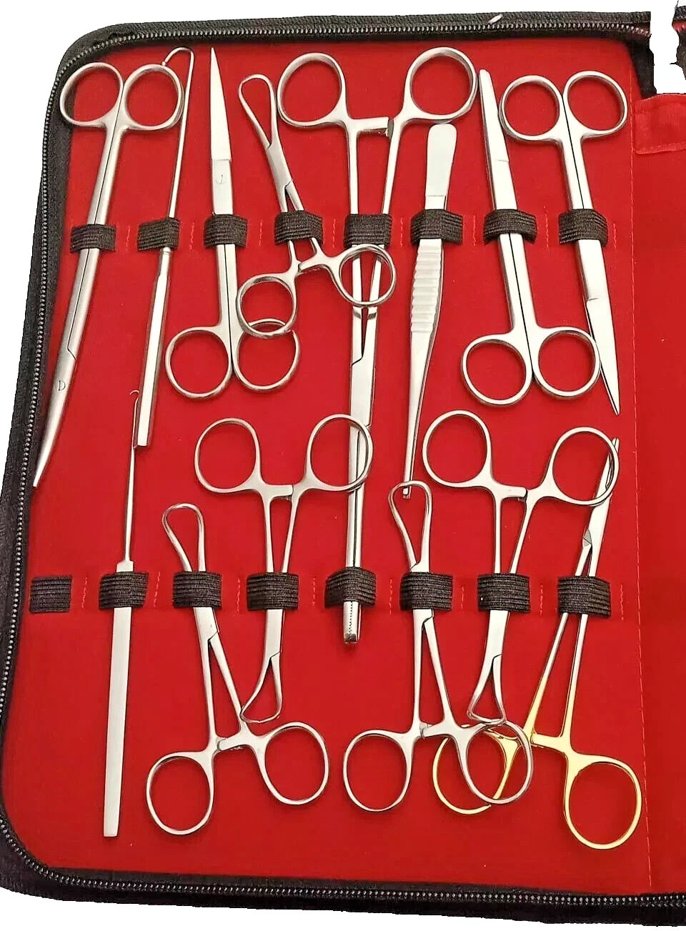 Set of 28 Pcs Professional Plastic Surgery Kit Surgical Instruments