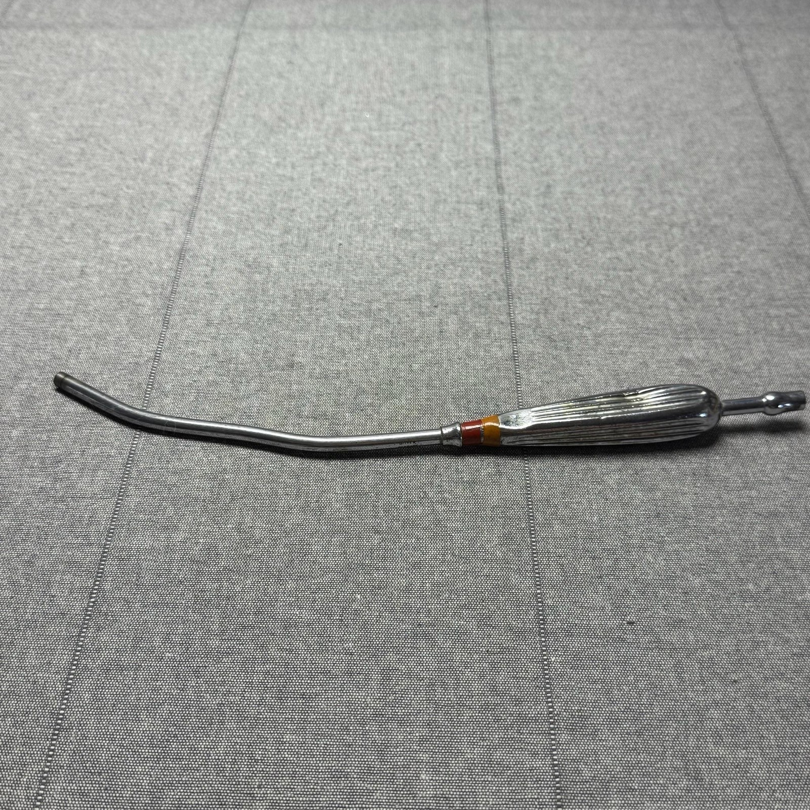 Miltex Germany Curved Chrome Surgical Suction Tube Instrument Dental ENT OR