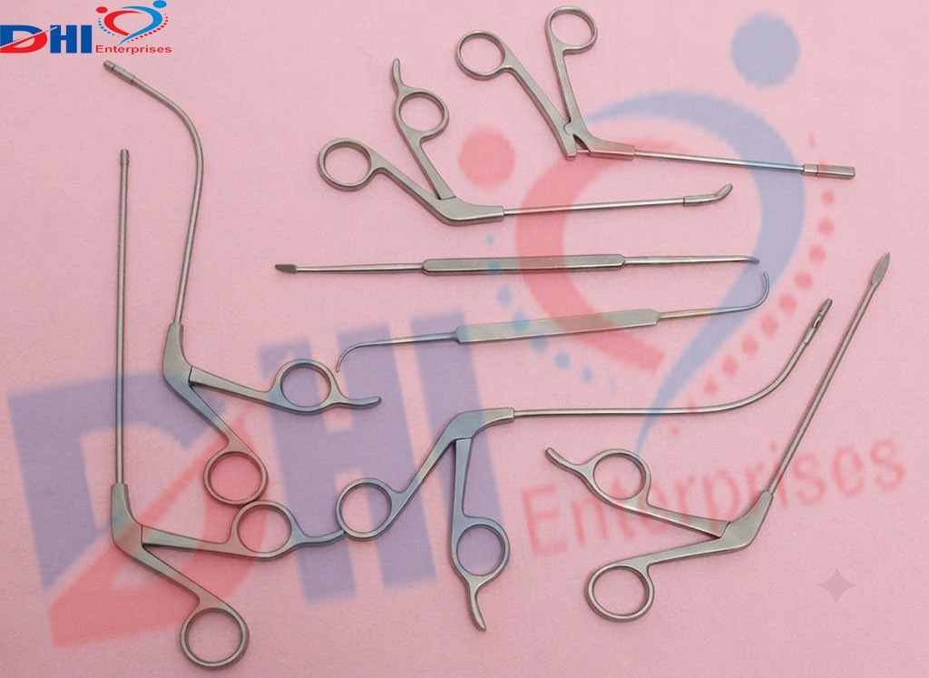 Fess ENT Instruments Set of 8 Pcs Surgical Orthopedic Tools German Steel