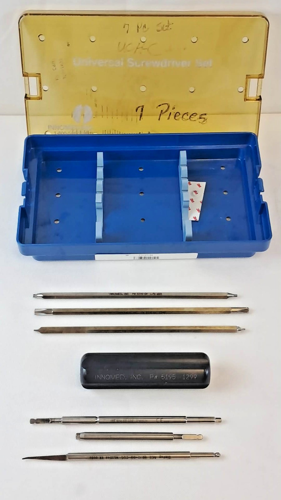 Innomed Universal Orthopedic Driver 7Pc Set w/ Case