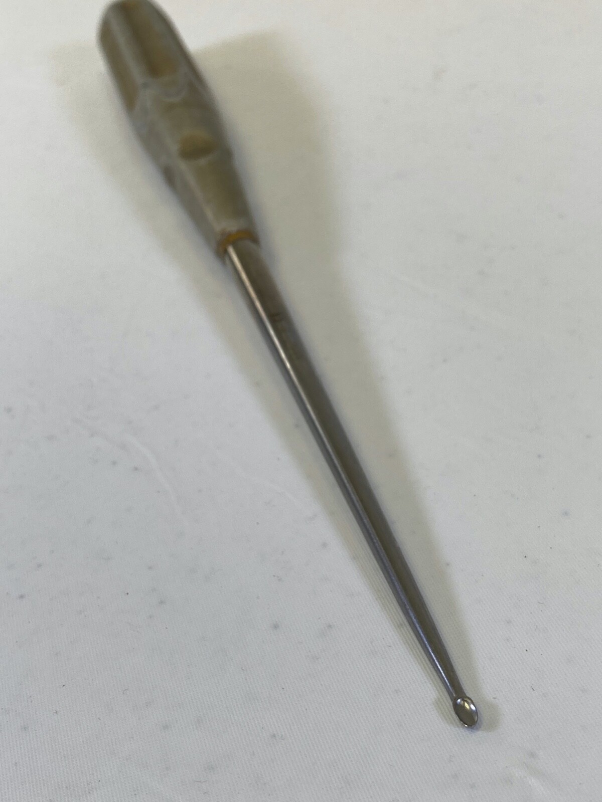 V. Mueller U-0178 Chroma-Line 10″ Size 2/0 Straight Cup Curette Neuro Spine