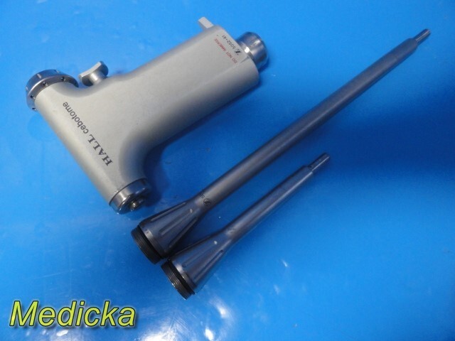 AMSCO Zimmer Hall 5052-41 Cebotome W/ 5052-42 & 5052-43 Burr Extensions ~ 32541