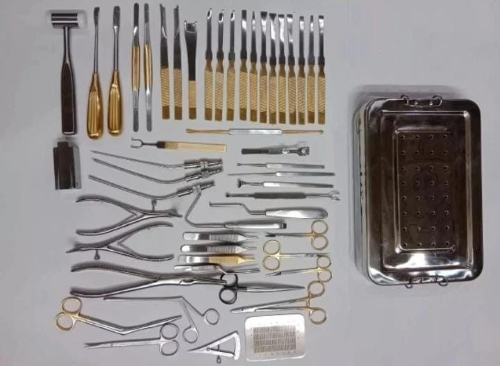 Rhinoplasty Surgery Kit – 50 Piece German Stainless Steel Instrument Set
