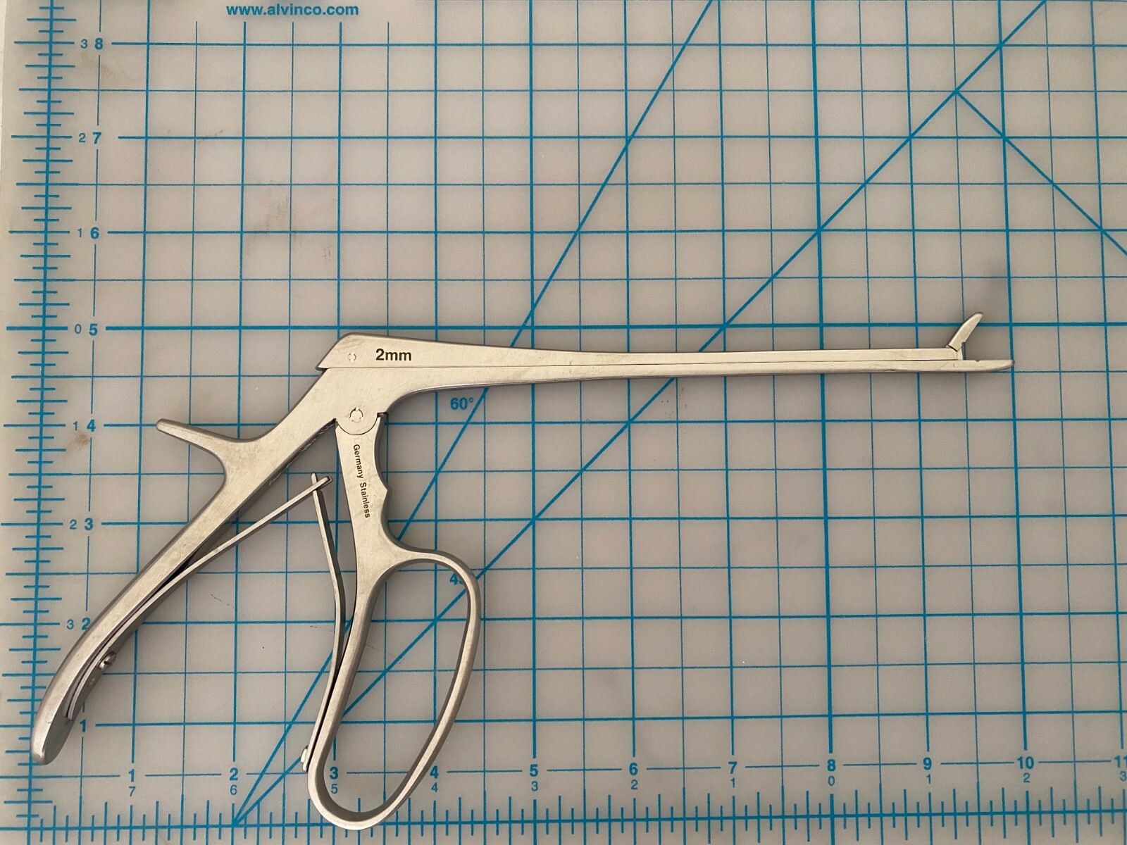 V. Mueller – NL6050 – 7″ Length Stainless – Straight 2 X 10 mm Rongeur Forceps