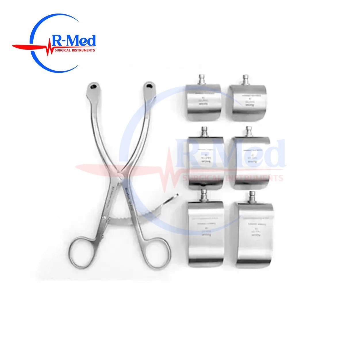 Kolbel Retractor Set With 6 Blade For Shoulder Repair