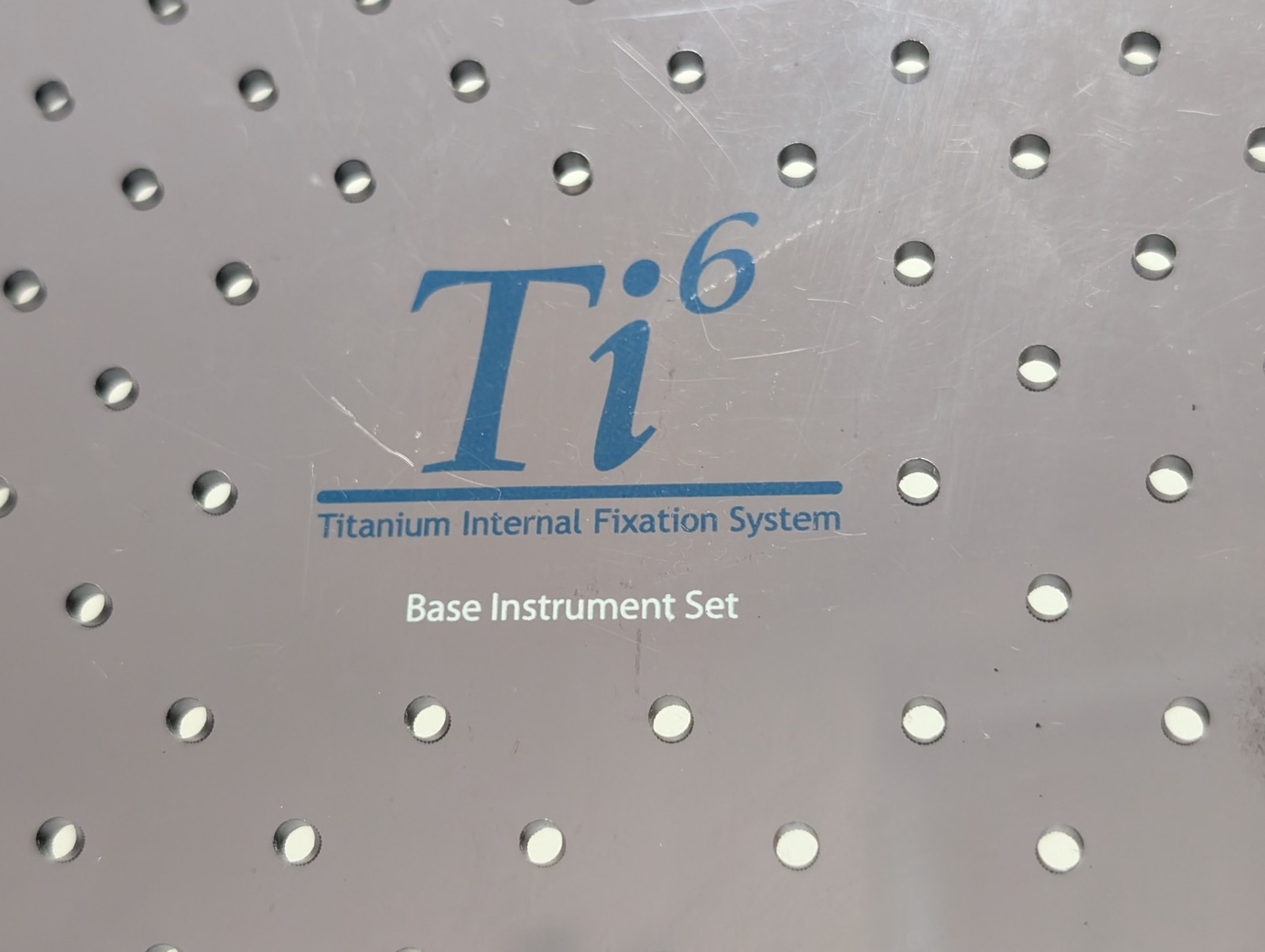 METASURG TT-1000 Ti6 Titanium Fixation System Base Instrument Set (USED).
