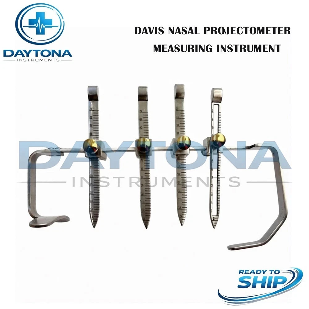 Davis Nasal Projectometer – Rhinoplasty Measuring Instrument Plastic Surgery Use