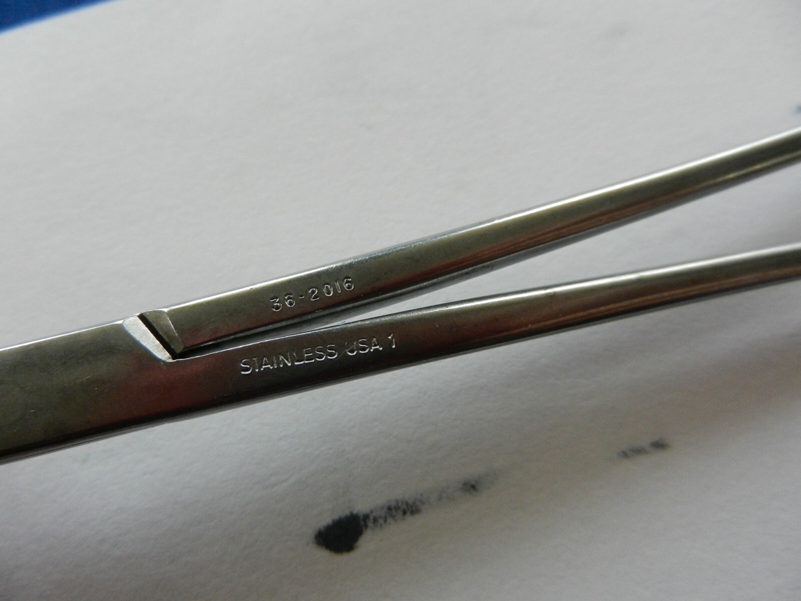 E5567 Codman 36-2016 Mayo Hegar Straight Needle Holder