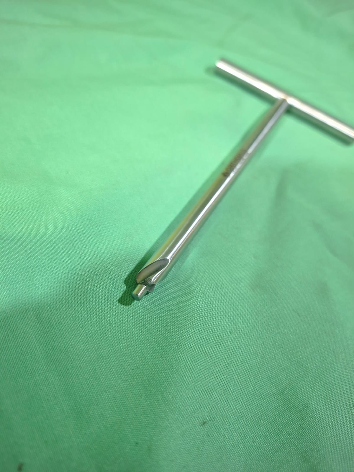 New Orthoplus countersink 7″ 4.5/6.5mm T-handle 4.3mm tip Spine Instruments