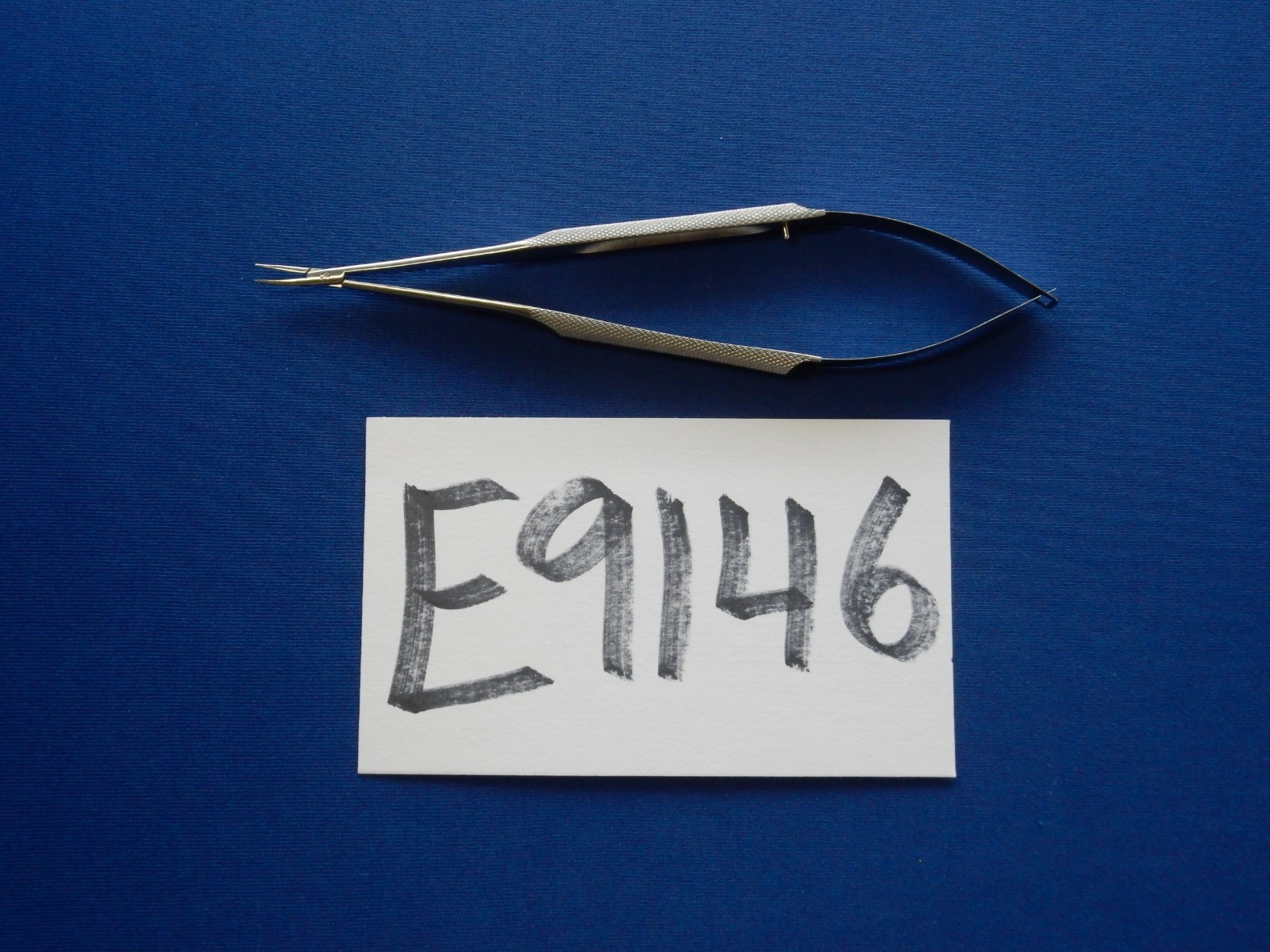 V. Mueller NL3785-038 Rhoton Micro Curved Needle Holder 7″