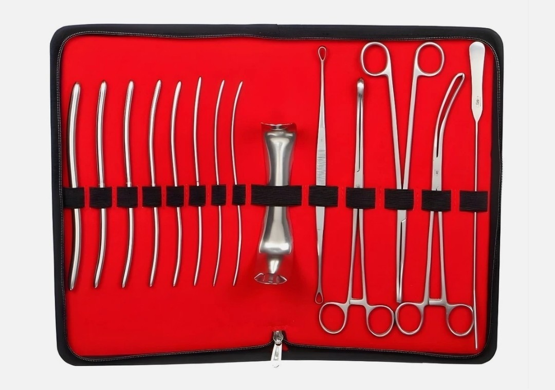 Surgical Suture Instrument Set 14 Pcs Stainless Steel General Surgery Tools