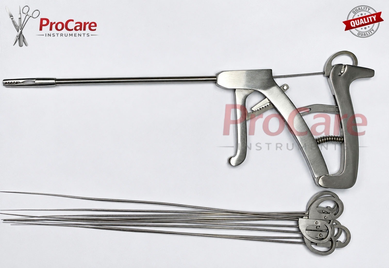 Knee Arthroscopy Scorpion Suture Passer Straight with 10 needles High Quality