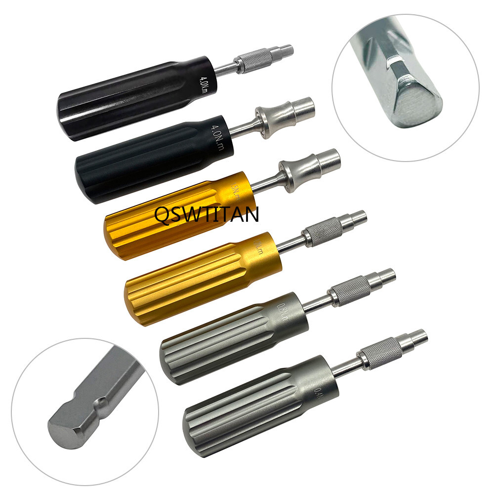1pc Torque Limiting Screwdriver Handle For Locking Screw Stainless Steel