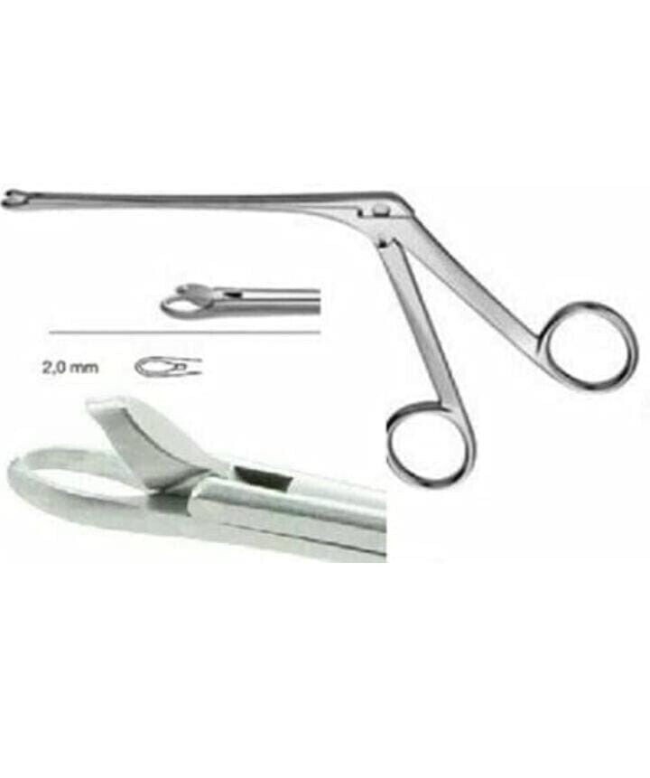 Weil Blakesley Nasal Forceps 11.5 cm Straight 2mm Through-Cut E.N.T Instruments