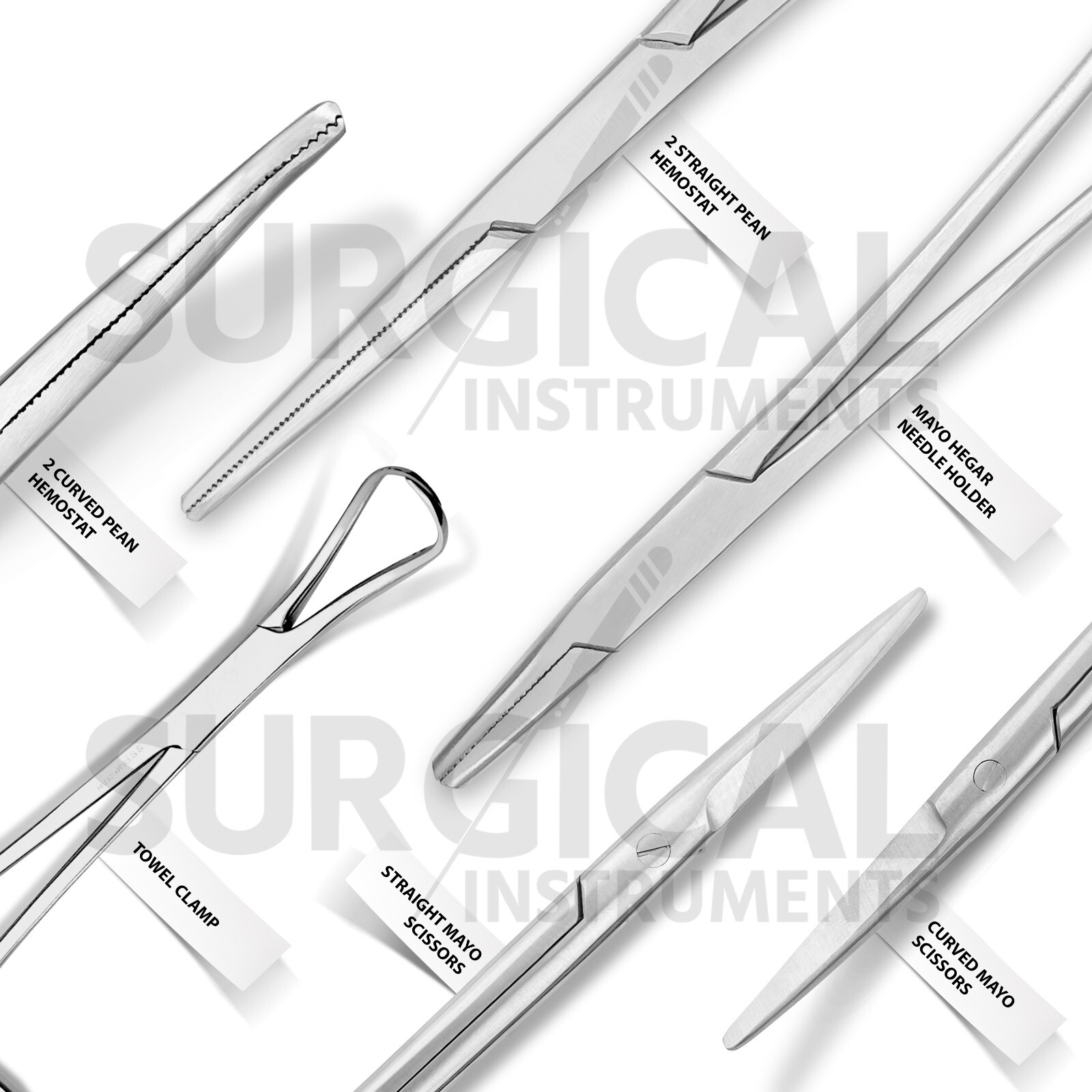 197 pcs Laparotomy Set – Surgical Medical Instruments Lot New Excellent quality
