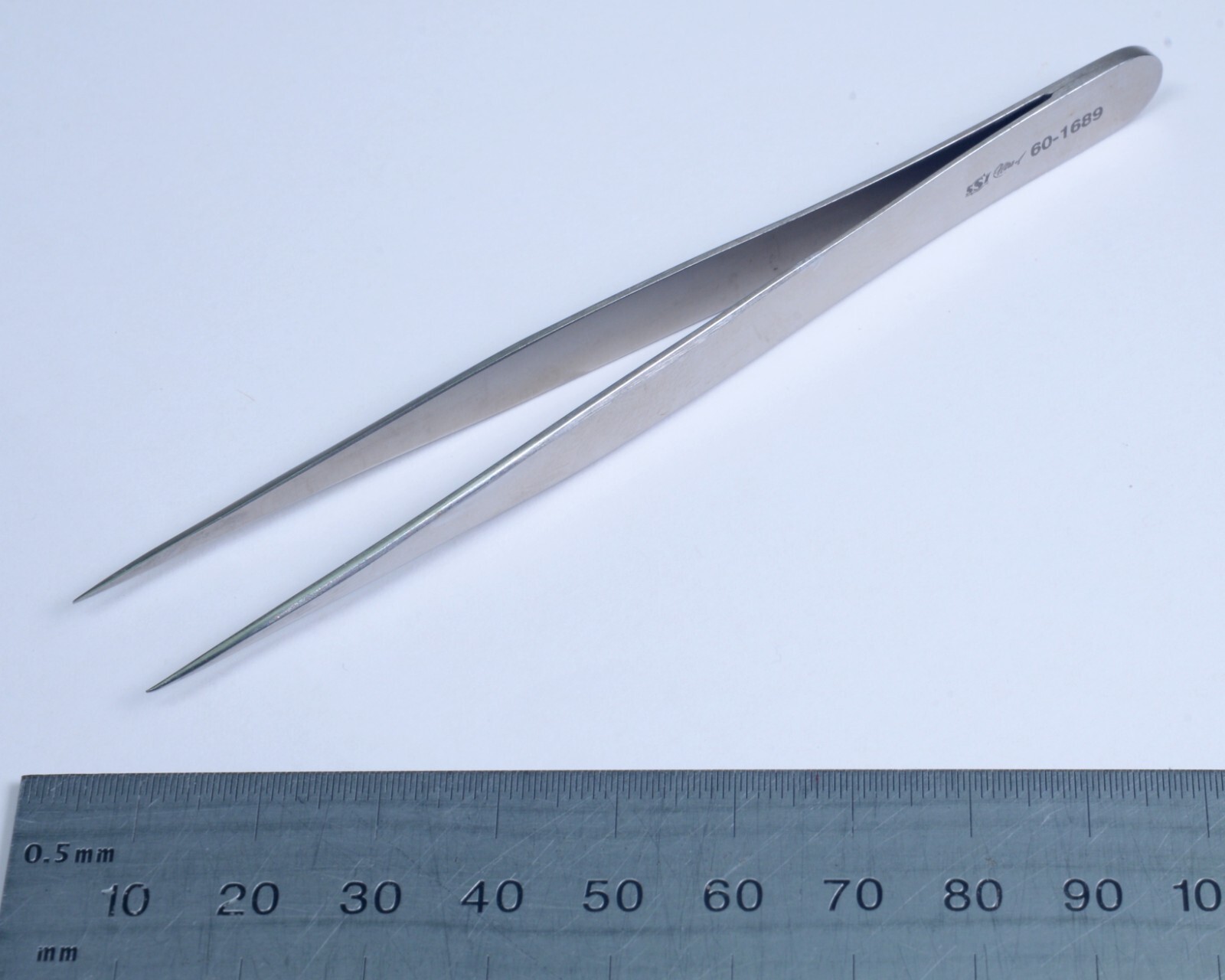 SSI Ultra #60-1689 Jewelers Forceps 4¾” Stainless Steel Surgical