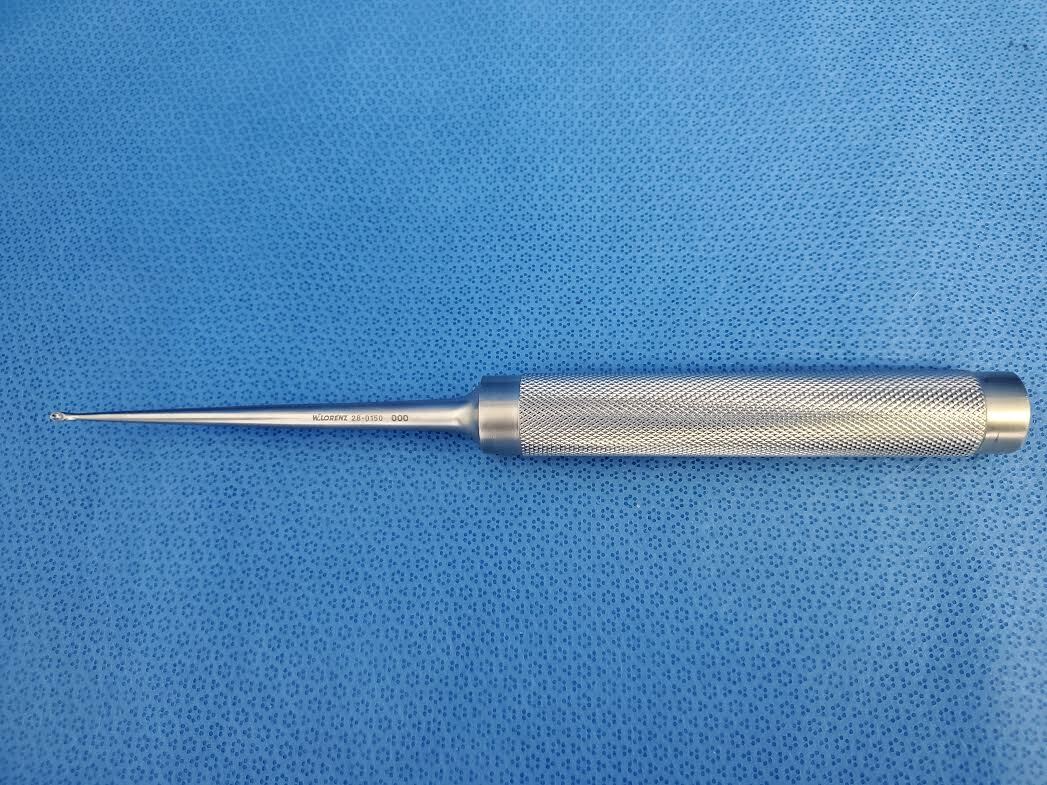 W. Lorenz 28-0150 Surgical 11″ Cobb Spinal Curette 3.25mm Tip Orthopedics